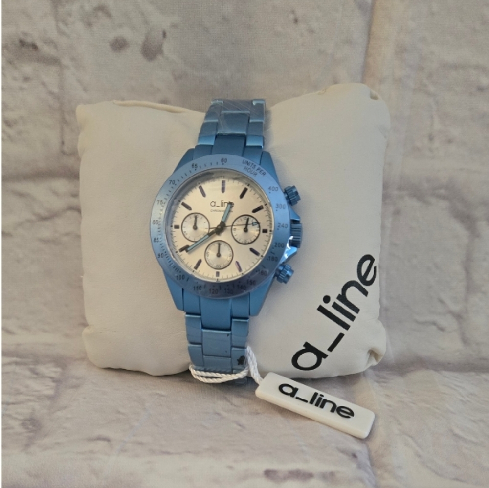 A_line Blue  Watch